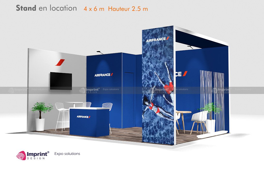 stand 4 X 6 m 